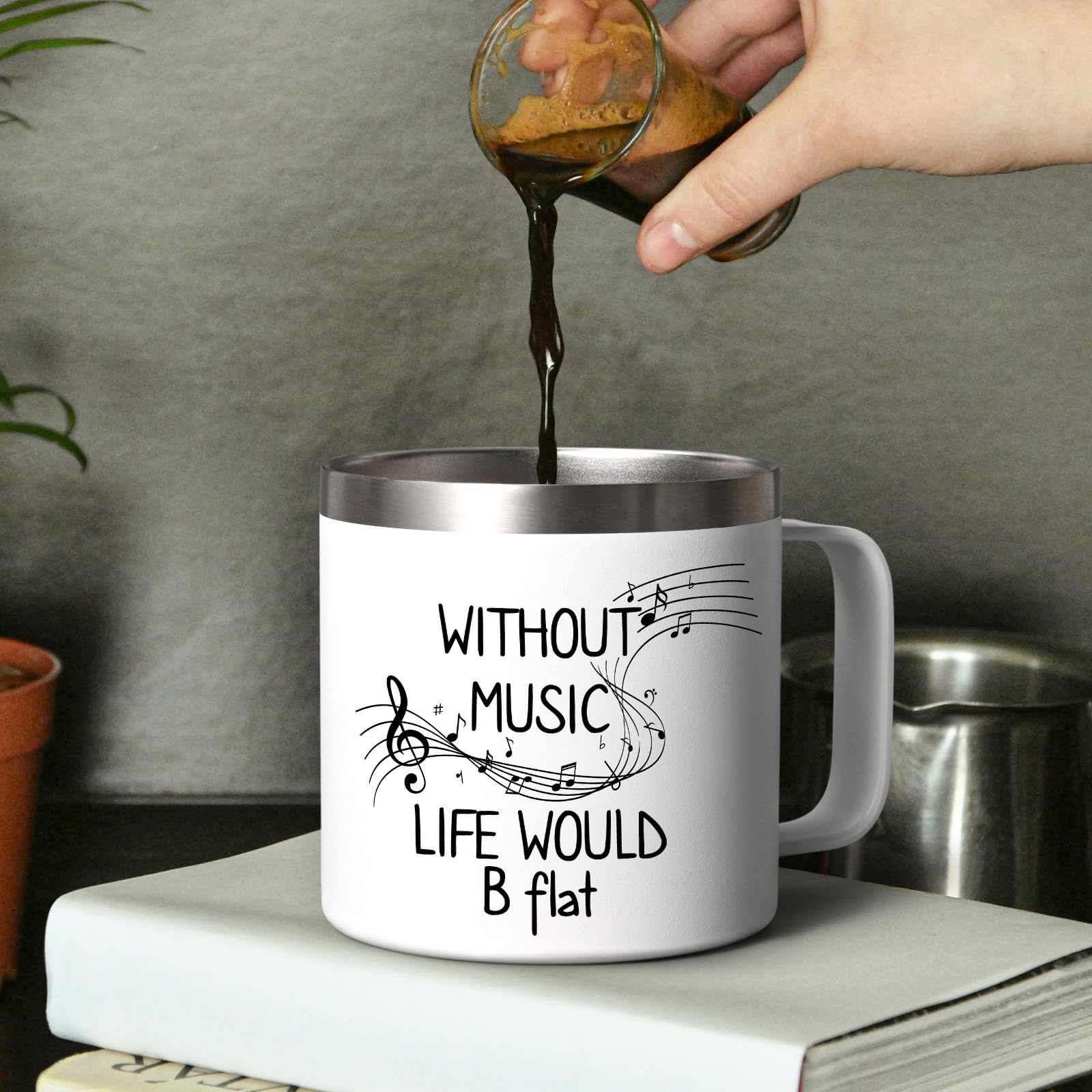 Vista de la tapa Lifecapido, a prueba de fugas, ideal para llevar.
