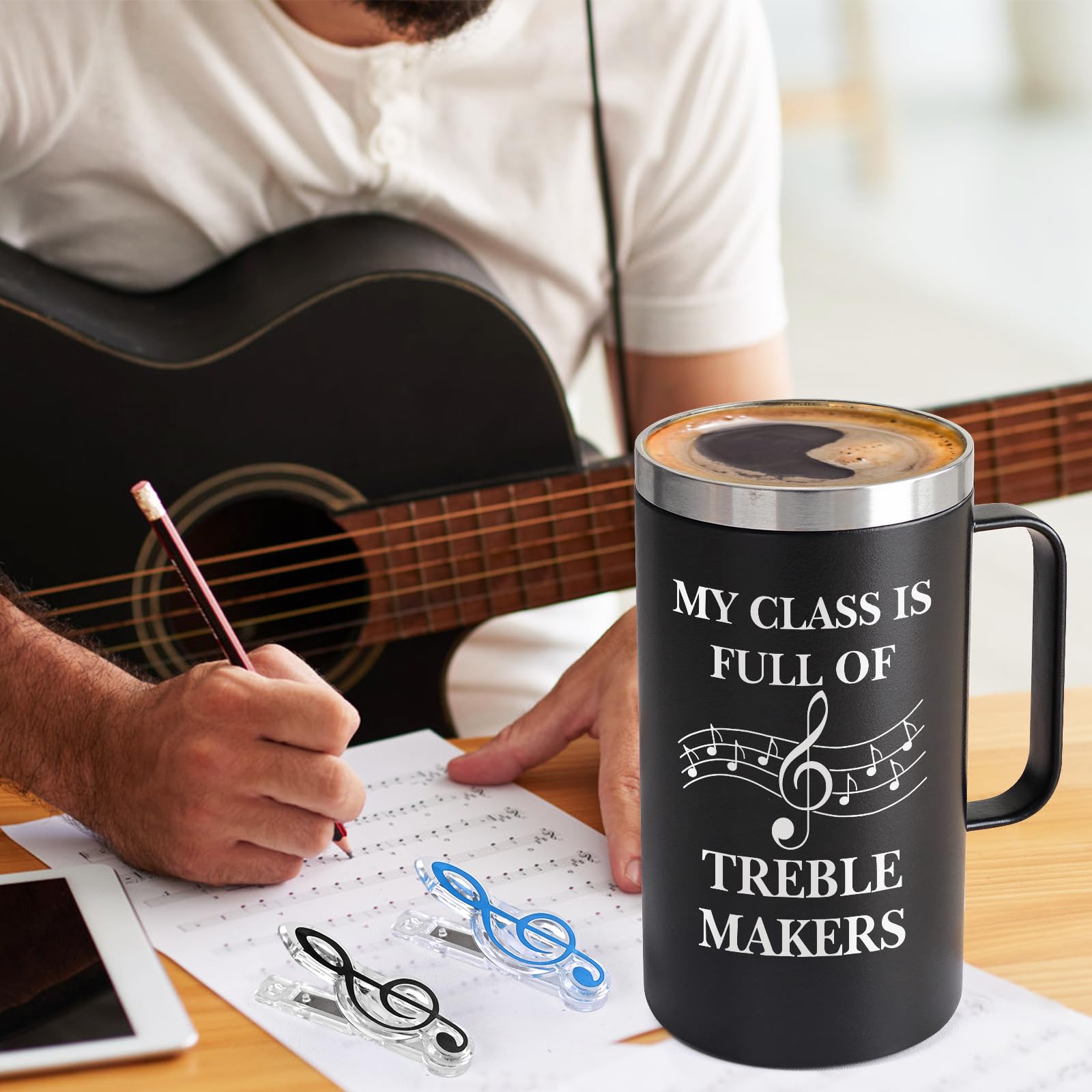 Taza Lifecapido de doble pared aislante, mantiene caliente o fría.