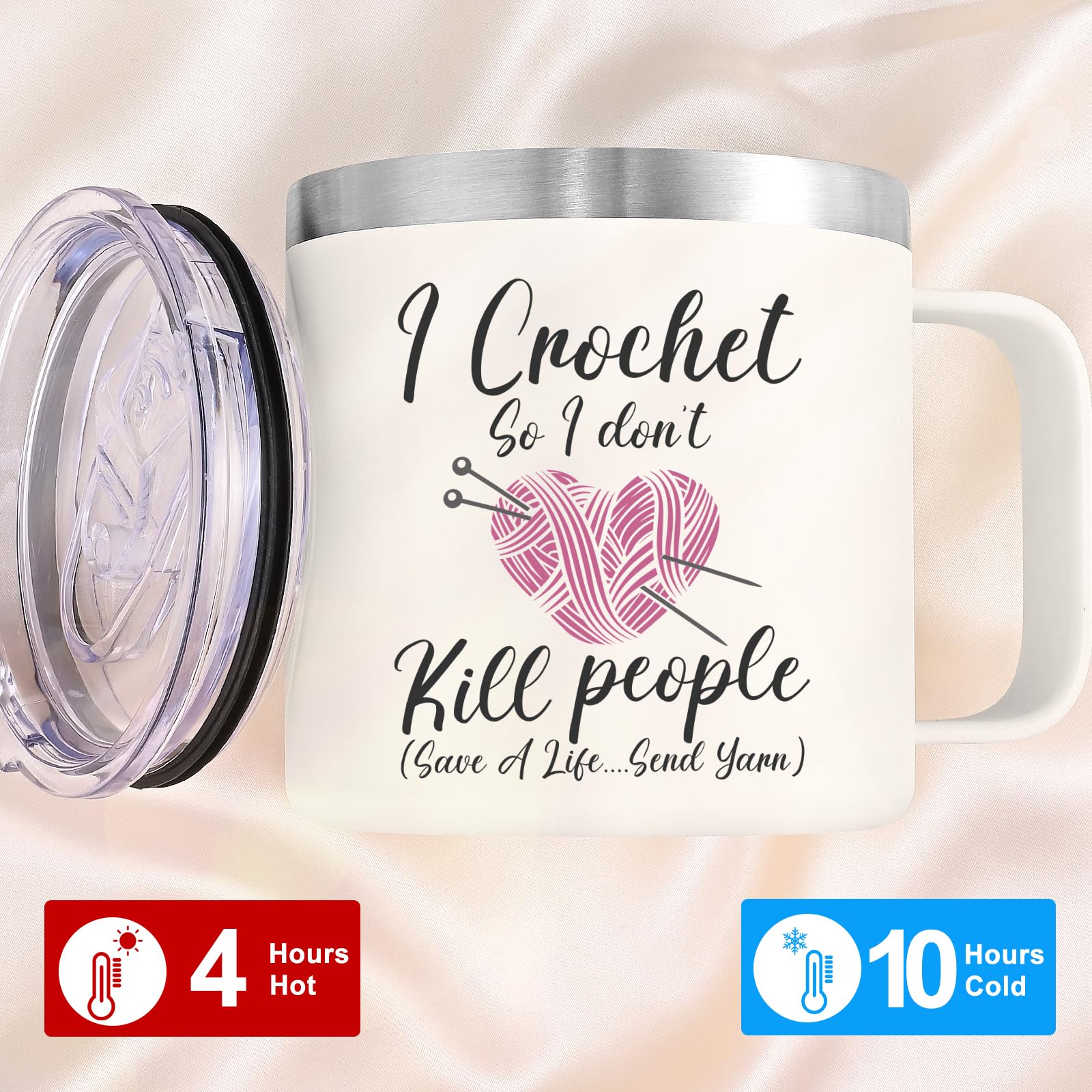 Cuchara de Lifecapido incluida, práctico para mezclar bebidas