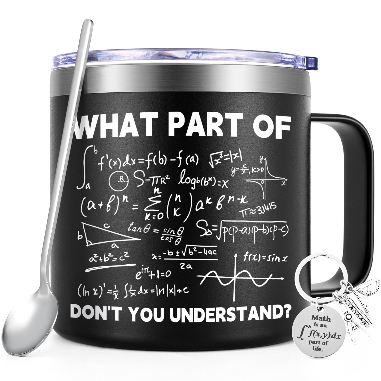 Taza Lifecapido para ingeniero y profesor de matemáticas, regalo práctico para el aula