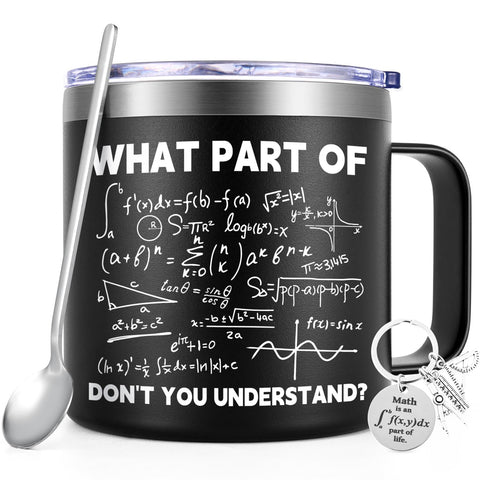 Taza Lifecapido para ingeniero y profesor de matemáticas, regalo práctico para el aula