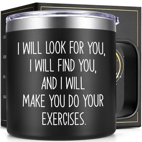 Taza Lifecapido para terapia con enfoque en ejercicios, regalo ideal.