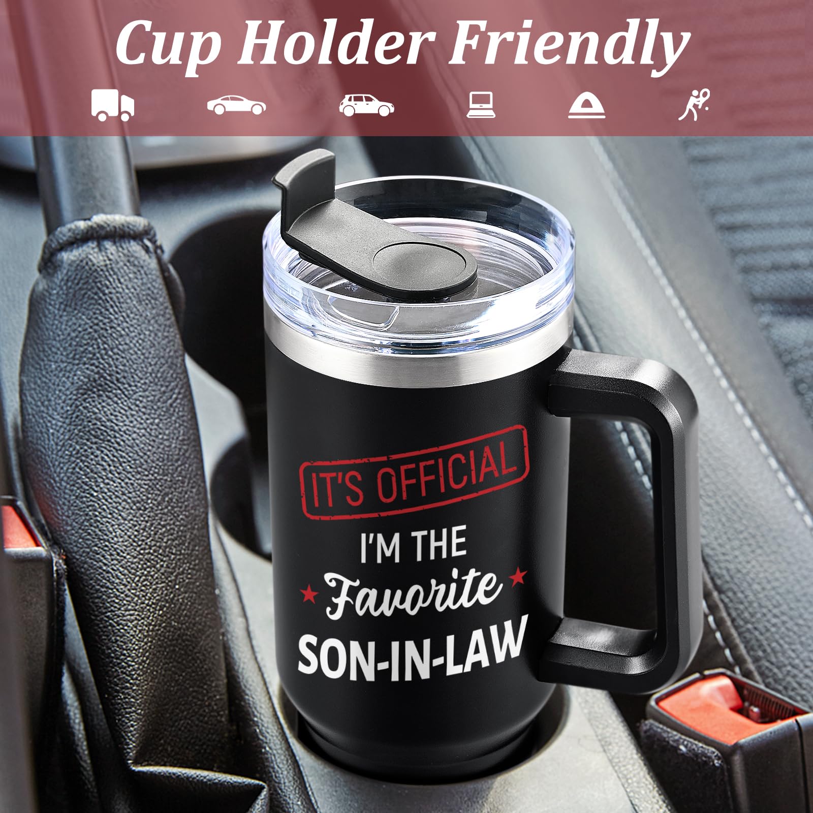 Vaso Lifecapido Yerno Favorito, empaque listo para regalo.