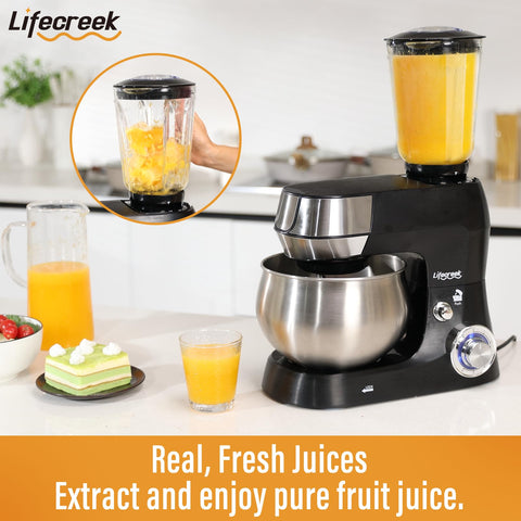 LIFECREEK seis-en-1, molinillo de carne para preparaciones caseras.
