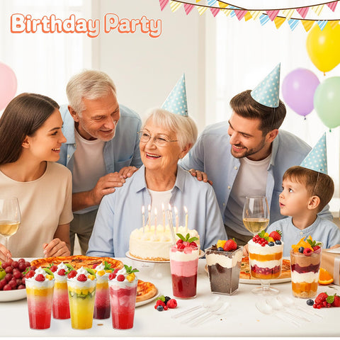 Cucharas LifeIdeas, juego completo para servir postres