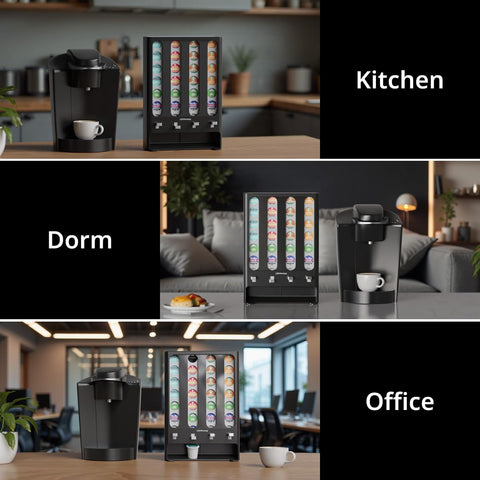 LifeMoreasy innovación en dispensación para una experiencia de café más eficiente.
