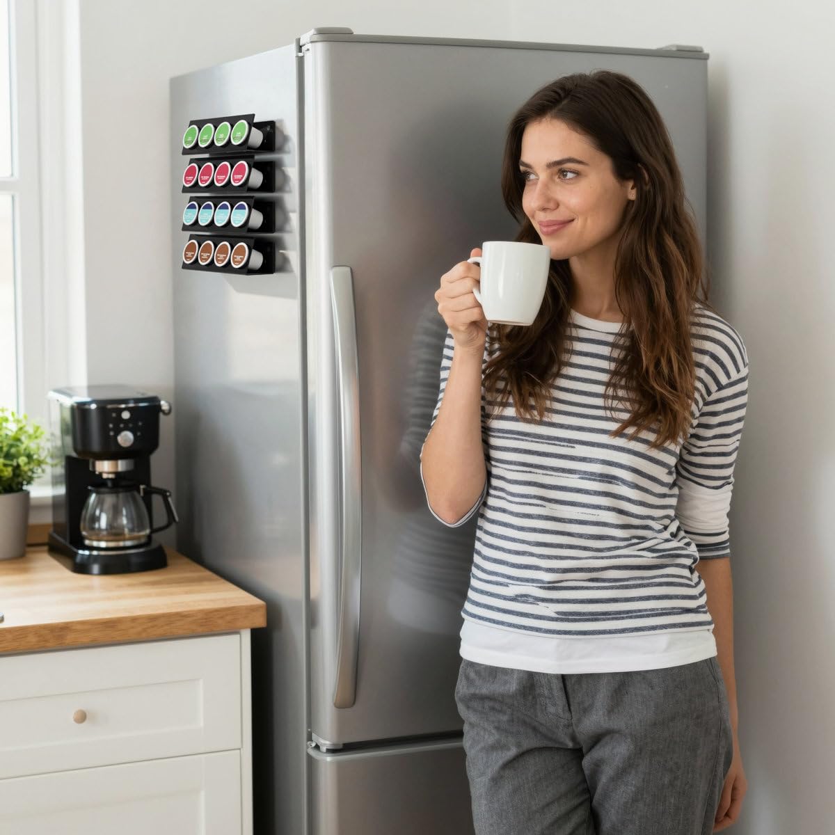 LifeMoreasy kcups-visibles al alcance: cápsulas a la vista para elegir rápido.