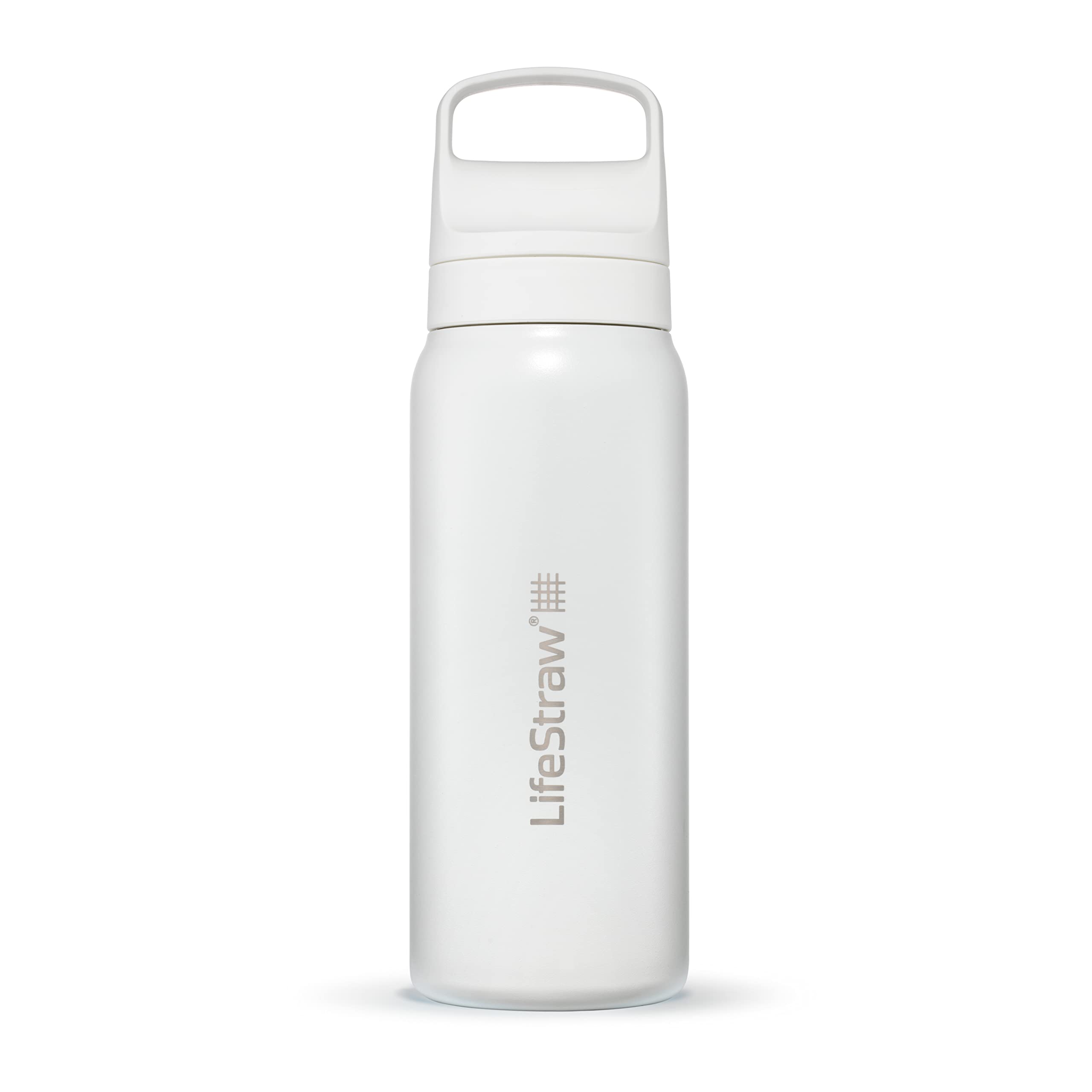 LifeStraw Botella filtrante aislada 24oz: agua más limpia para viajes y uso diario.