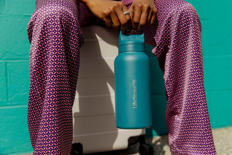 LifeStraw Go Series: botella aislada de doble capa para mantener agua fría