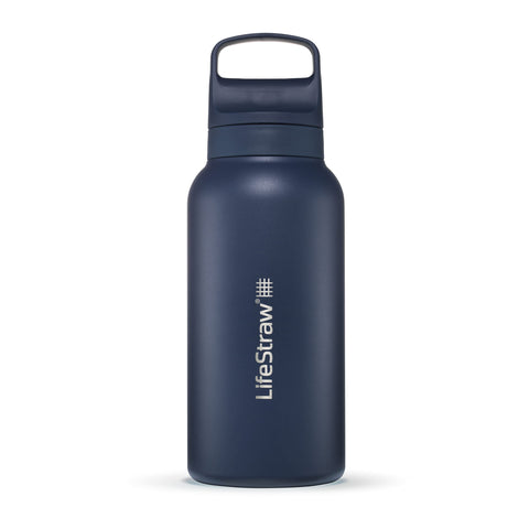LifeStraw Go Series: botella aislada para viaje con filtración segura del agua