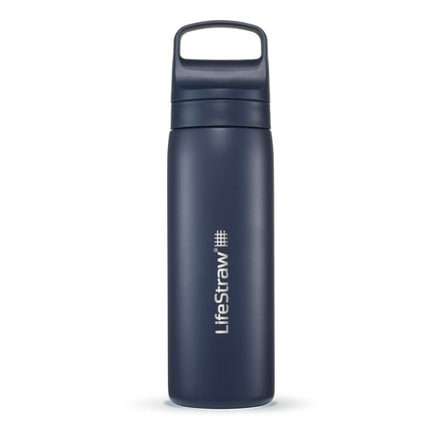 LifeStraw Go Series: botella filtradora aislada mantiene el agua fría durante viajes