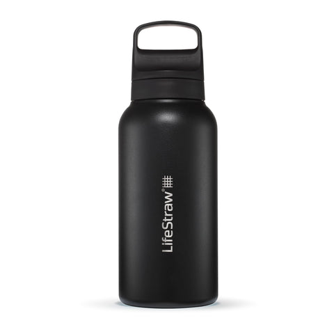 LifeStraw Go Series: botella filtrante de 1L para viajes y uso diario.