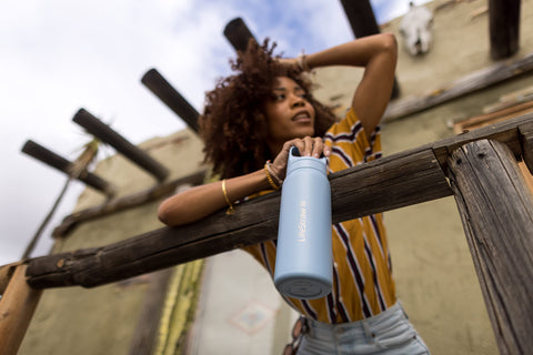 LifeStraw Go Series: filtración de doble capa con pared aislante para bebidas frías