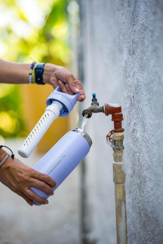 LifeStraw Go Series: membrana protege contra bacterias y parásitos para beber con confianza.