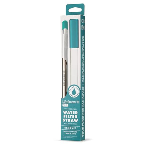 LifeStraw Sip filtra bacterias y parásitos para beber agua en exteriores