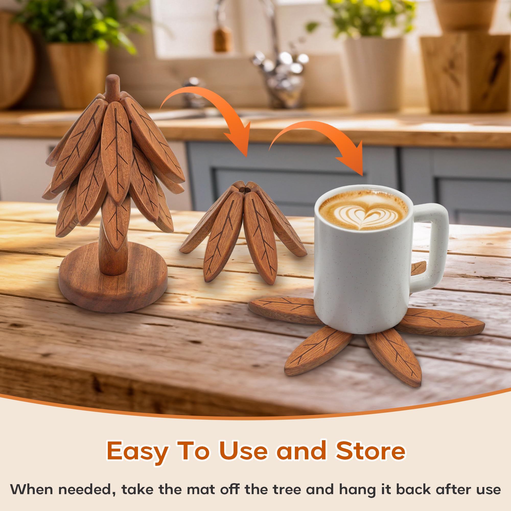 LIFETOWE Cocina Comedor Arbol aporta funcionalidad y estilo a la mesa.