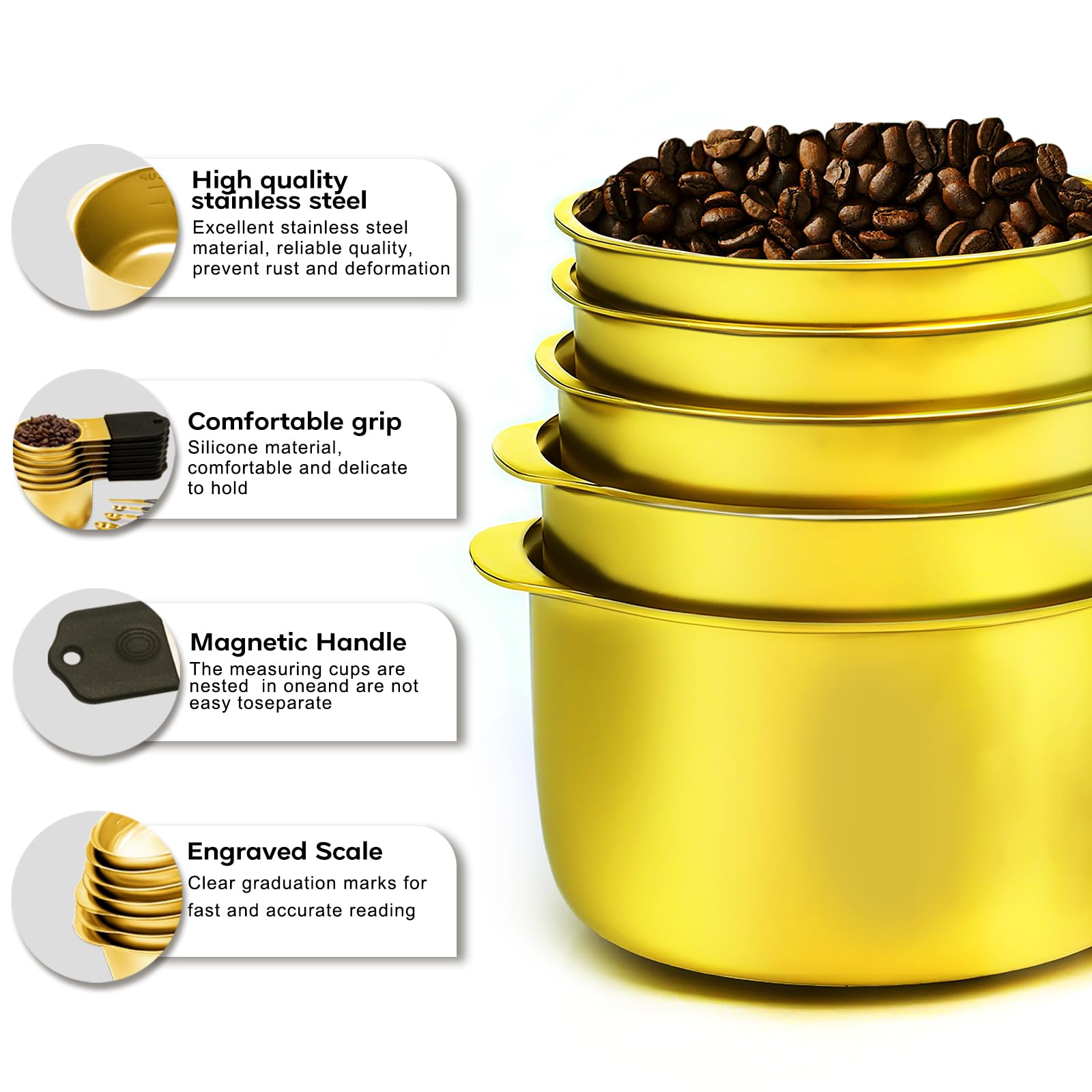 LIFETOWE mango de silicona ergonómico para agarre cómodo