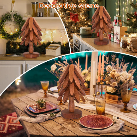 LIFETOWE posavasos árbol madera adecuado para tetera y utensilios calientes