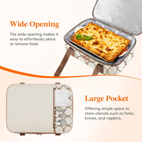 Lifewit aislamiento con aluminio espumoso de 7 mm conserva calor o frío.