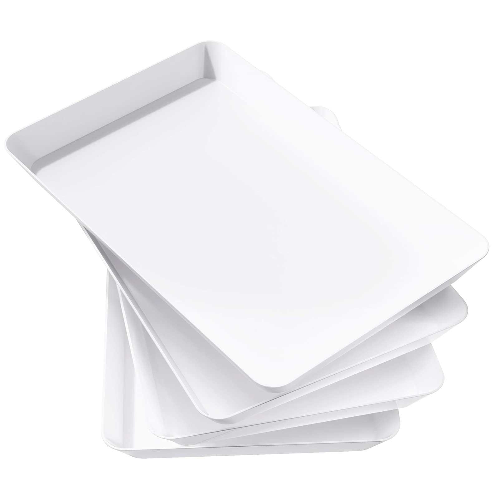 Bandejas rectangulares Lifewit para servicio, gran capacidad para buffets.