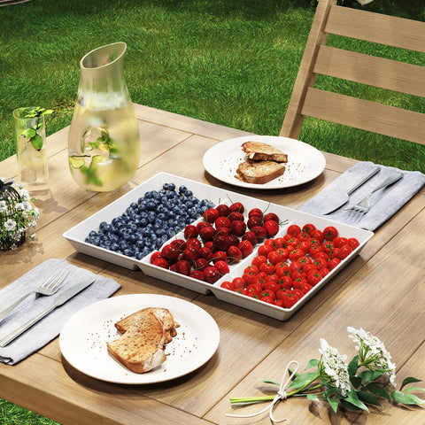 Bandejas Lifewit transportables para desayunos y meriendas sencillas.