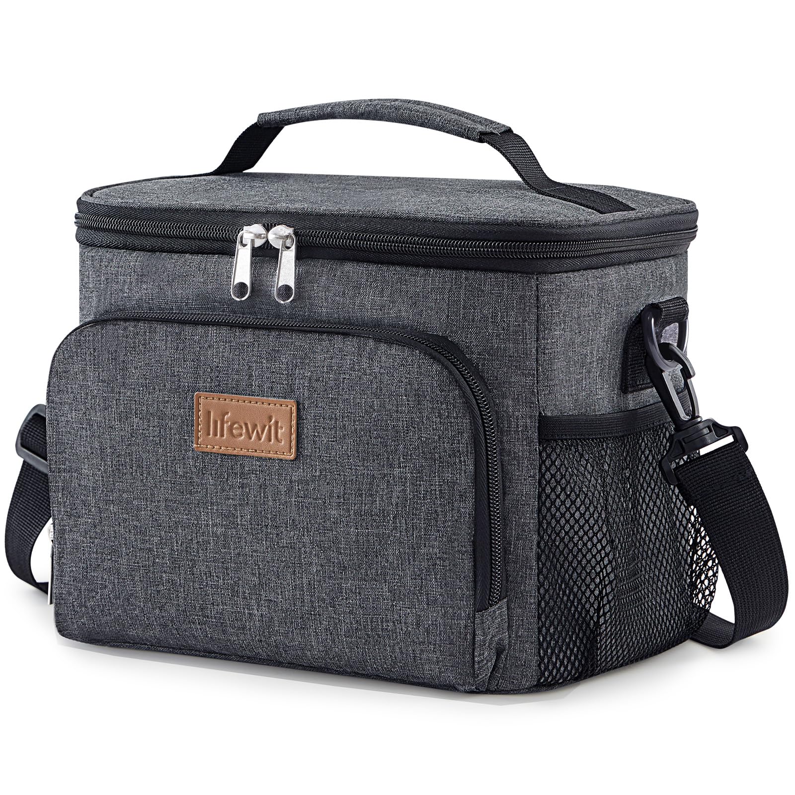 Lifewit bolsa de almuerzo aislada, vista general para trabajo y viajes.