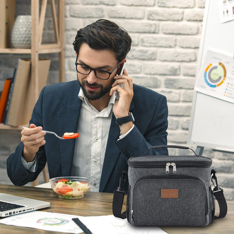 Lifewit bolsa de almuerzo para oficina, ideal para días laborales.