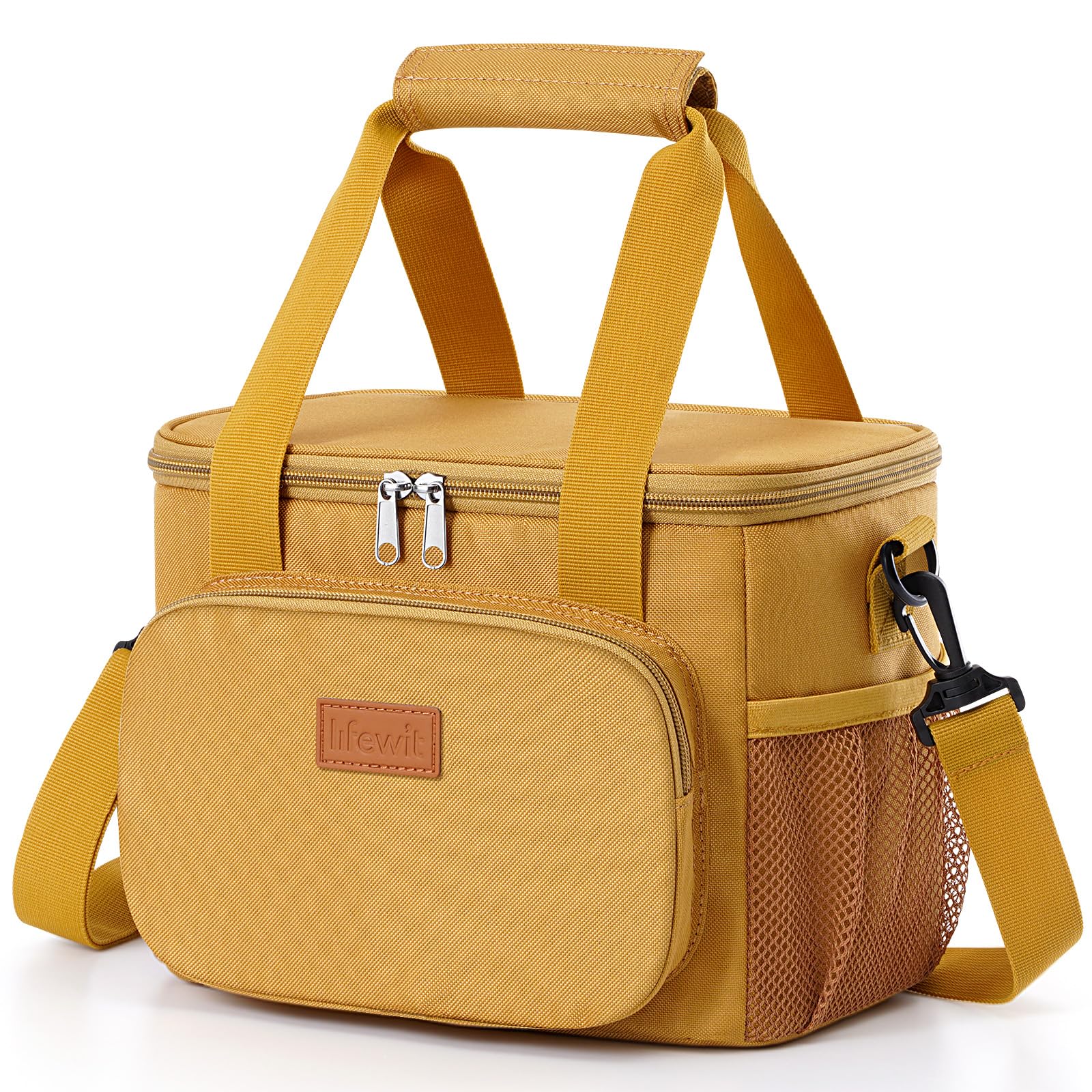 Lifewit bolsa de almuerzo mediana aislada, ideal para comidas fuera de casa.
