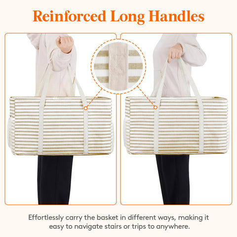Lifewit bolsa tote grande, diseño plegable para guardarla fácilmente.
