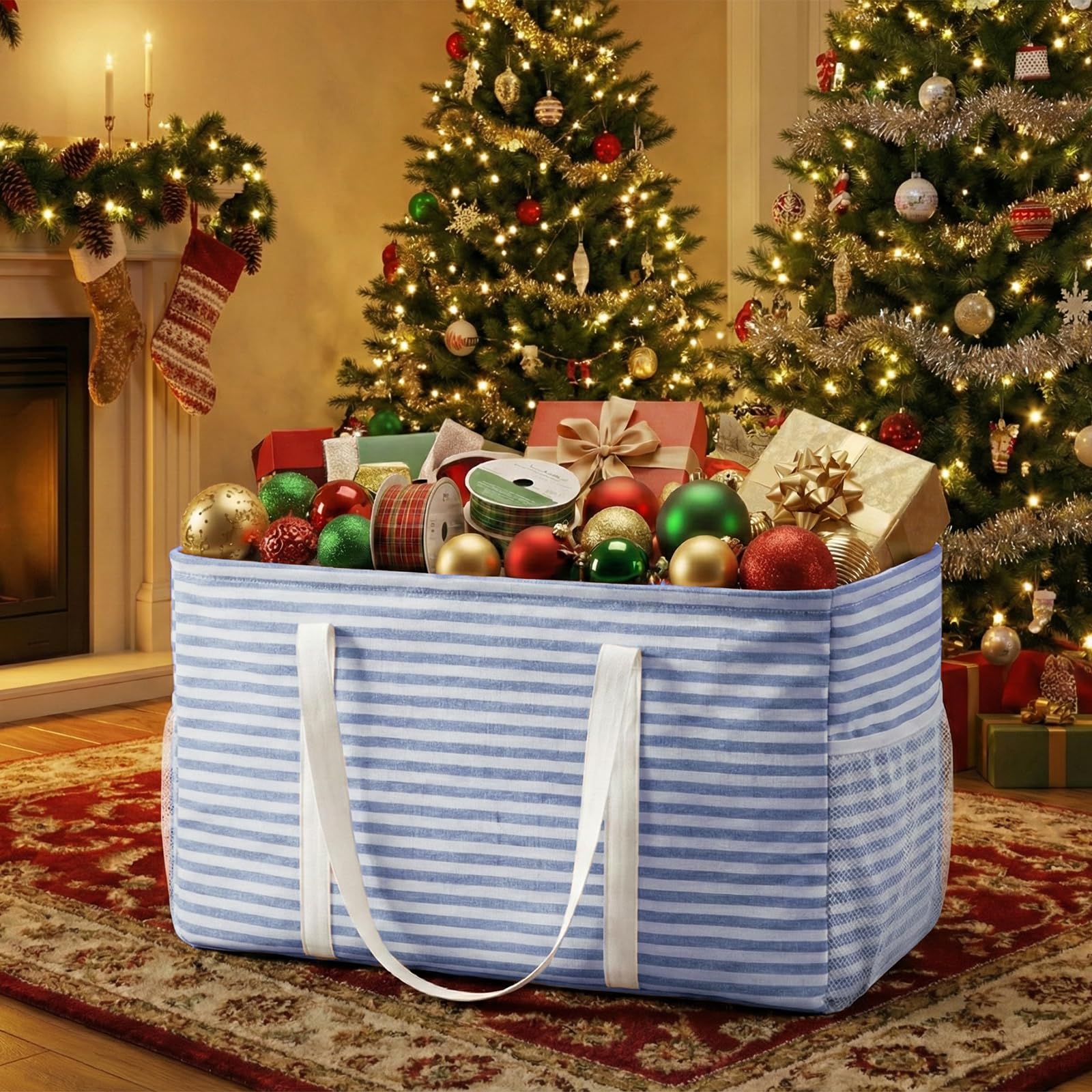 Lifewit bolsa tote para lavandería y organización en casa