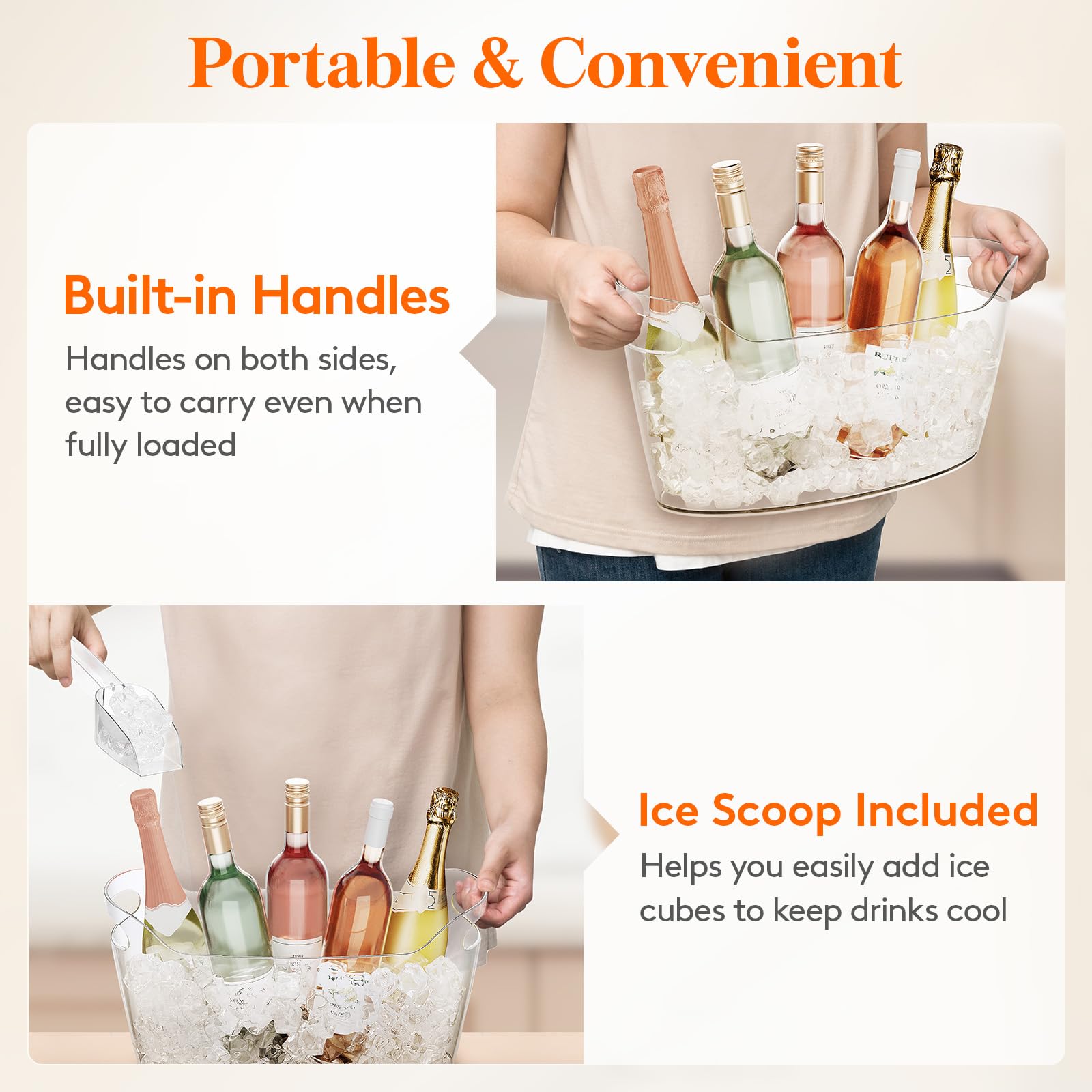 Lifewit capacidad 6.5L para bebidas, vinos y cervezas.