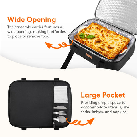 Lifewit gran capacidad cabe bandejas 9x13 a 11x15.
