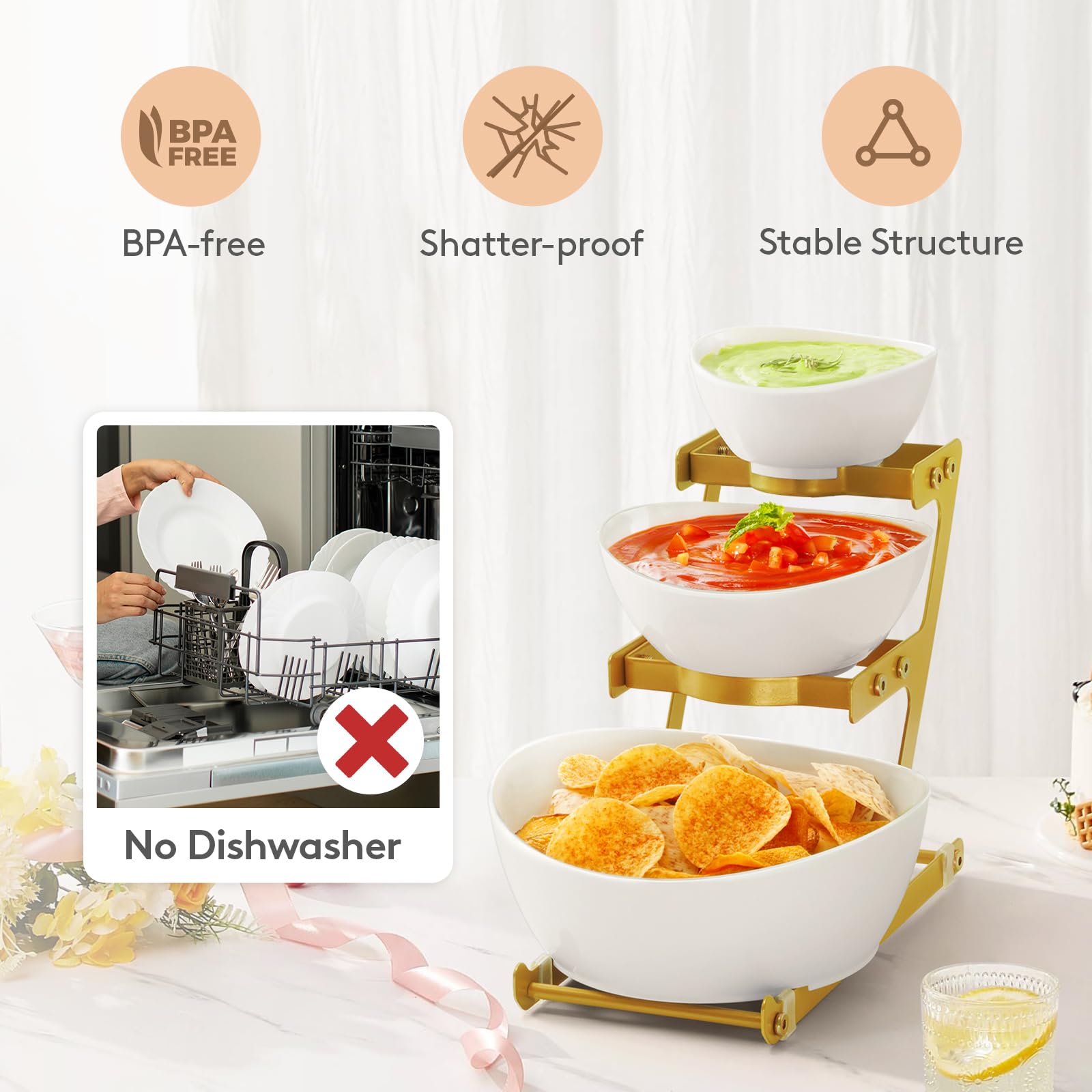 Lifewit cuenco medio 21oz, perfecto para porciones de frutas.