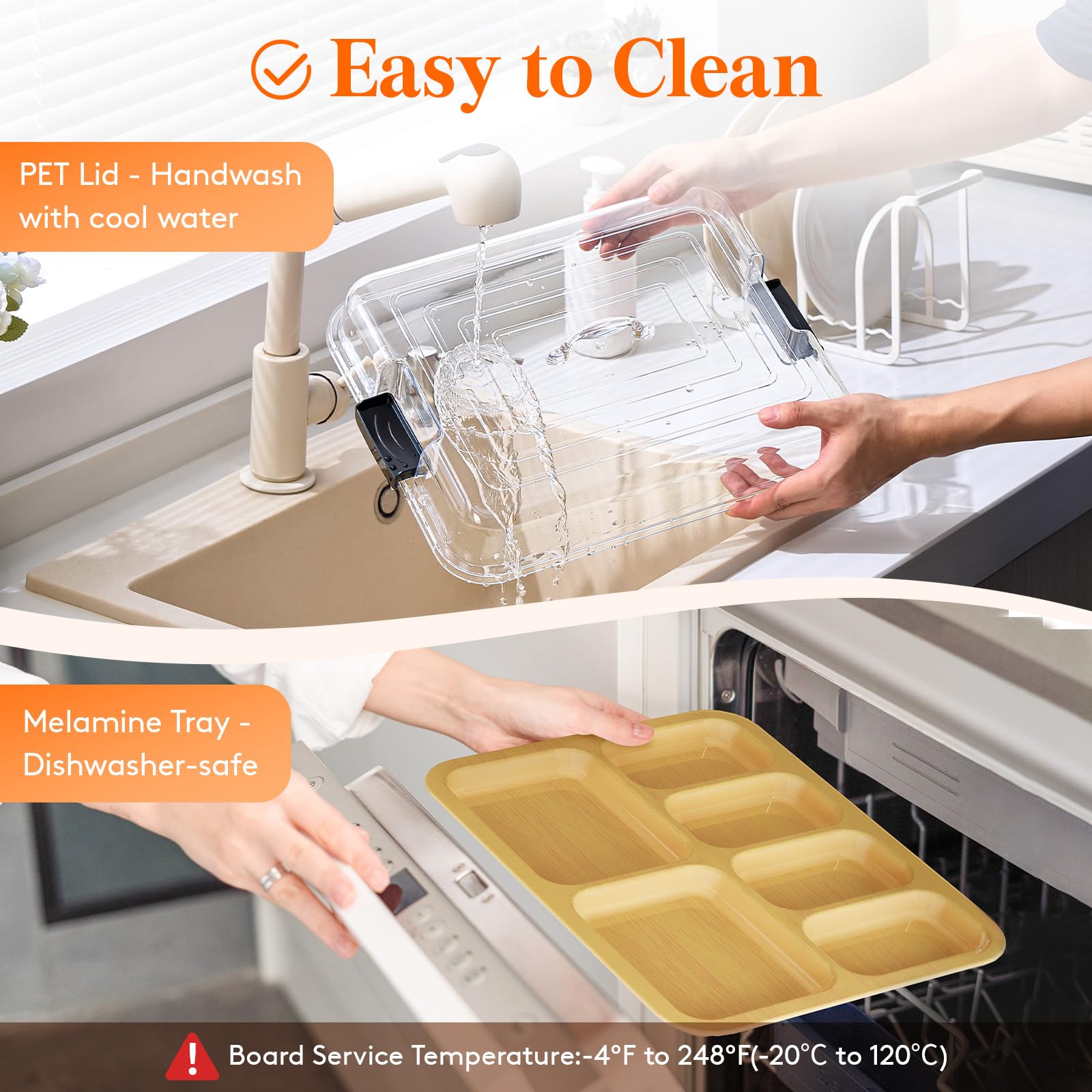 Lifewit dimensiones 28 x 36 cm ofrecen amplio espacio para snacks y frutas.