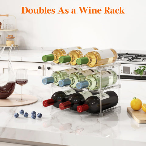 Lifewit diseño-claro-bar-cocina facilita exhibir etiquetas y mantener orden.