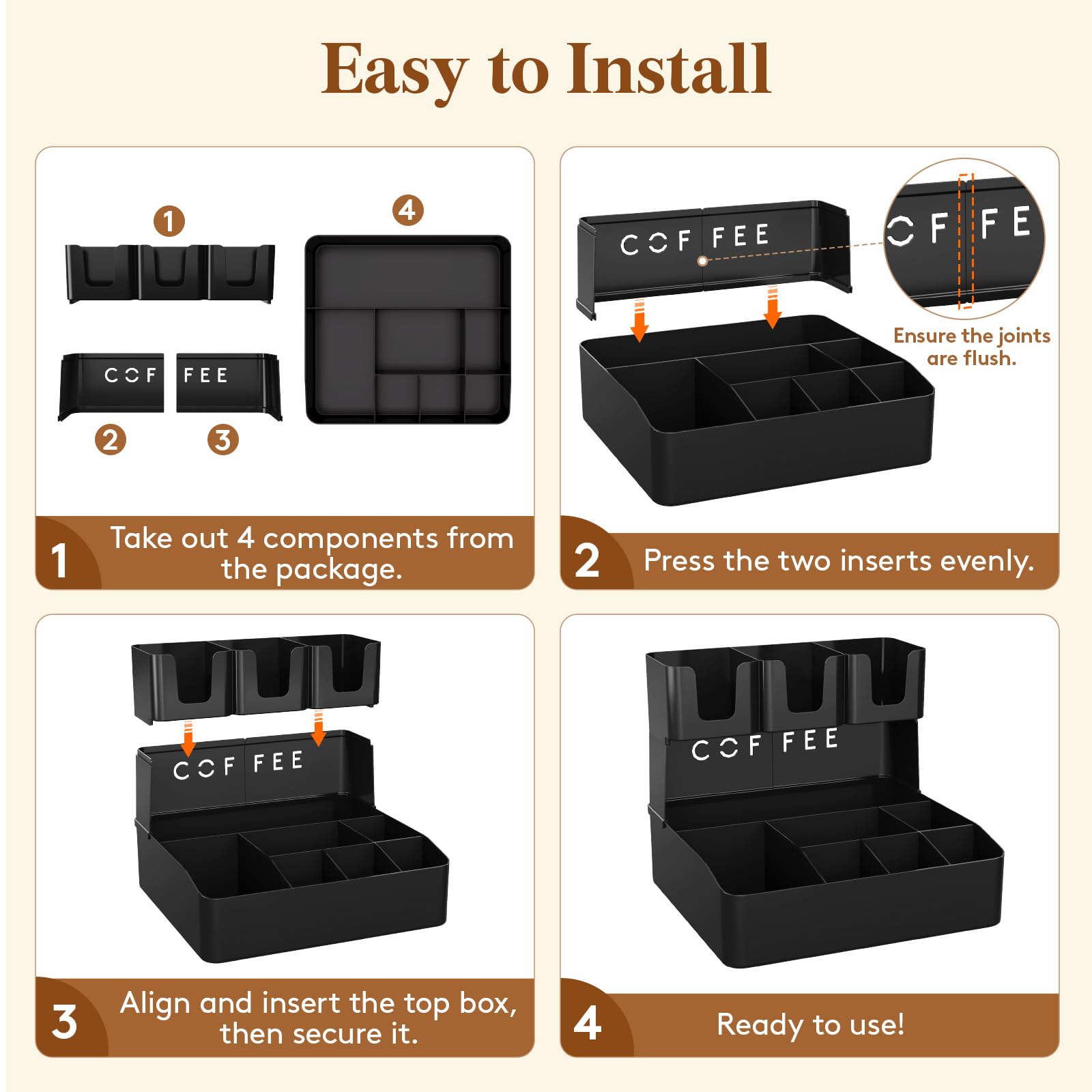 Lifewit diseno negro brillante añade estilo a la cocina