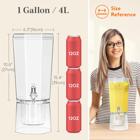 Base de enfriamiento removible del Lifewit para mantener frías las bebidas.