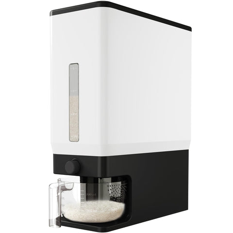 Lifewit dispensador de arroz con capacidad de 11,3 kg para almacenamiento prolongado.