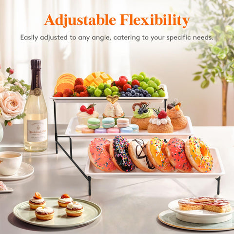 Solución Lifewit para eventos, ahorro de espacio en buffet.