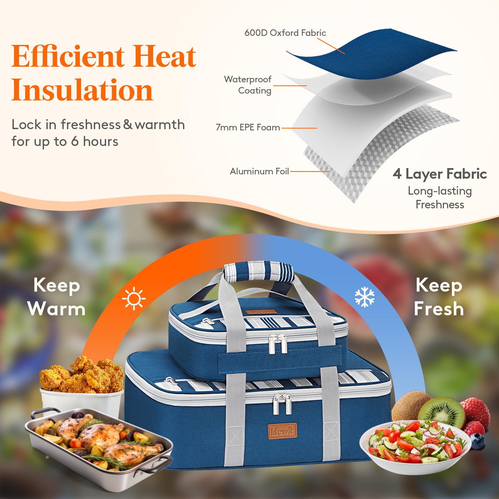 Lifewit Duo: interior de aluminio que evita fugas y facilita la limpieza.