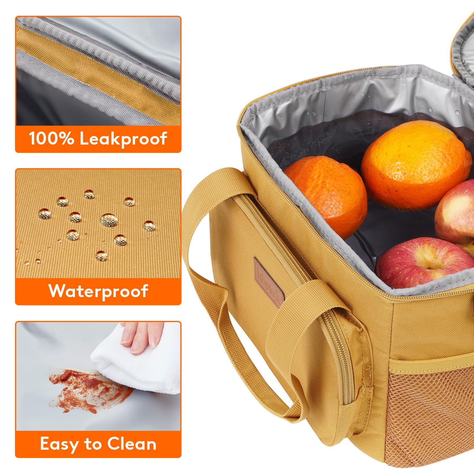 Lifewit exterior 600D Oxford resistente, a prueba de agua y manchas.