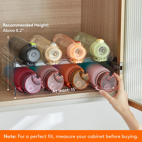 Lifewit interior patentado mantiene las botellas estables