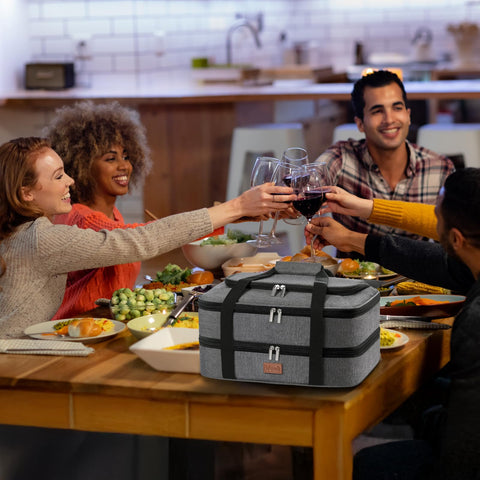 Lifewit mangos dobles ergonómicos para llevar con comodidad.