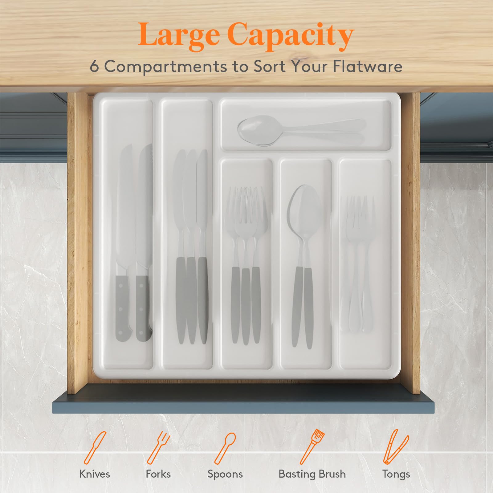 Dimensiones Lifewit 32 x 30 x 5.4 cm para cajones