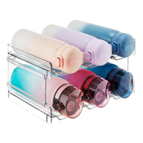 Lifewit organizador apilable de botellas para armario, acceso rápido.