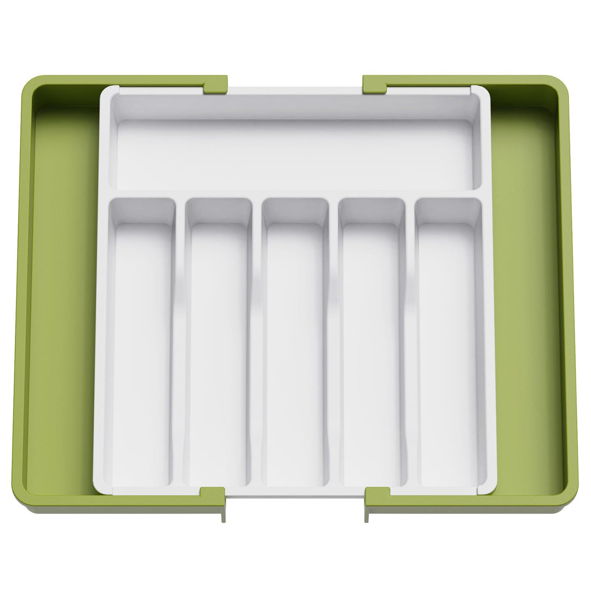 Lifewit organizador-cubiertos-cajon-expandible para mayor alcance de utensilios.