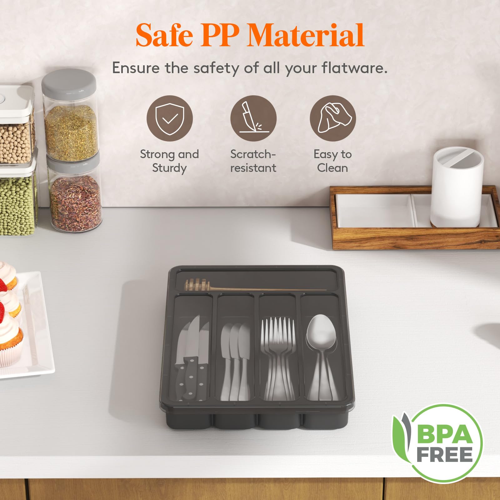 Lifewit hecho de PP seguro, libre de BPA y fácil de limpiar.