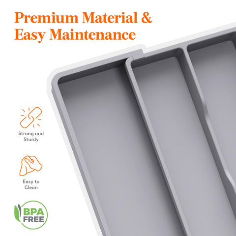 Lifewit organizador con bordes ergonómicos para acceso cómodo.