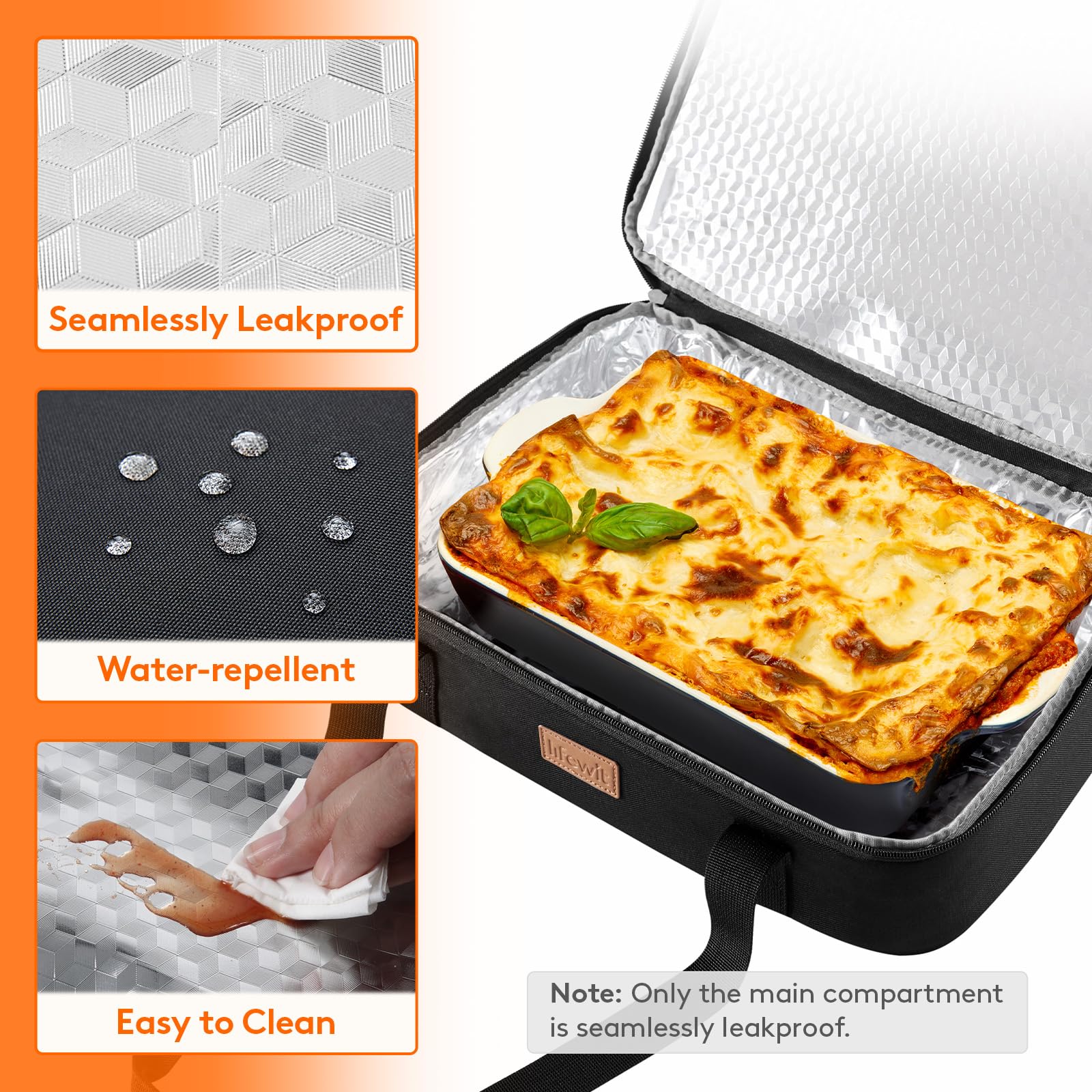 Lifewit porta cazuelas exterior Oxford 600D resistente a la intemperie.