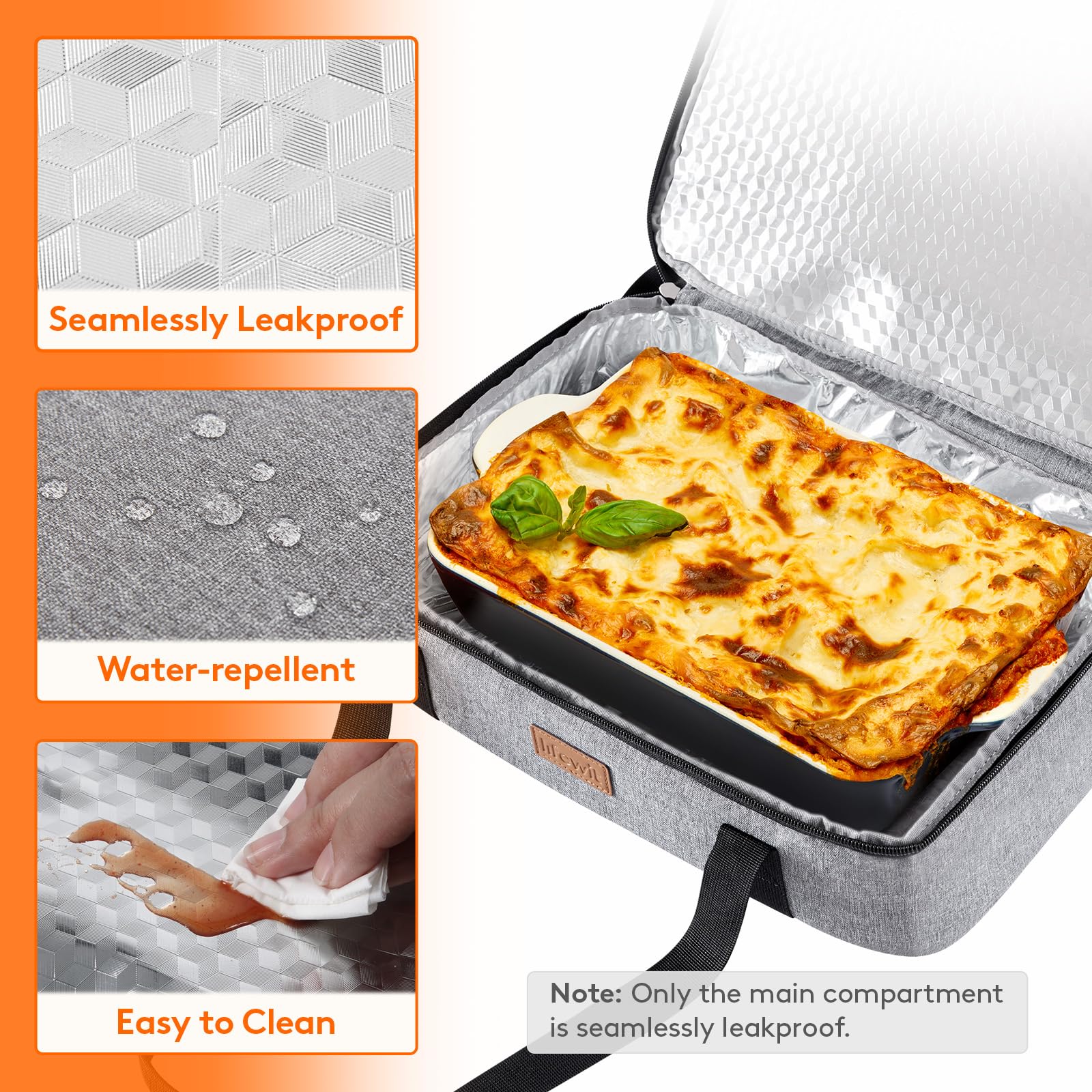 Lifewit tejido exterior 600D rip-stop impermeable para durabilidad